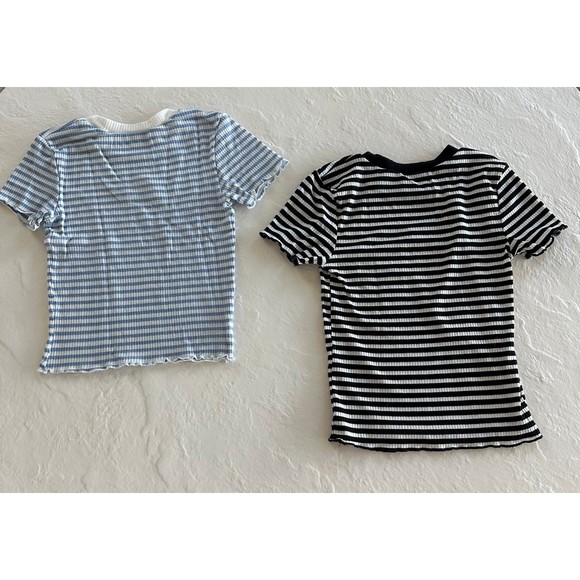 Bundle of 2 Striped Cropped Tee - Picture 6 of 10